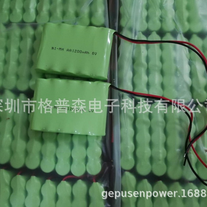 5号镍氢电池组6v玩具太阳能路灯充电池ni-mhAA1200mAh
