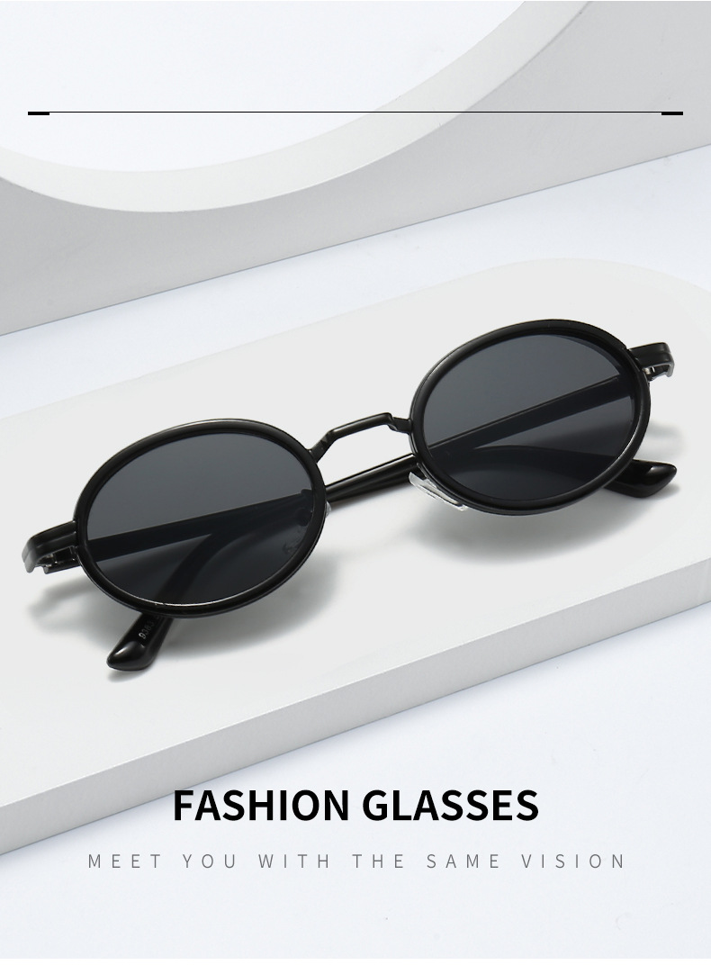 48g Weight Full Frame Glasses Structure Sunglasses Classification PC, UV400 Protection Lens Material Oval Frame Glasses Style Travel, Fishing Occasion Gradient Color, Solid Color, Leopard Pattern Unisex Gender Retro Style Leopard Color Retro Gradient Color Solid Color Leopard PC UV400 Protection Oval Frame Full Frame Women's Sunglasses 无