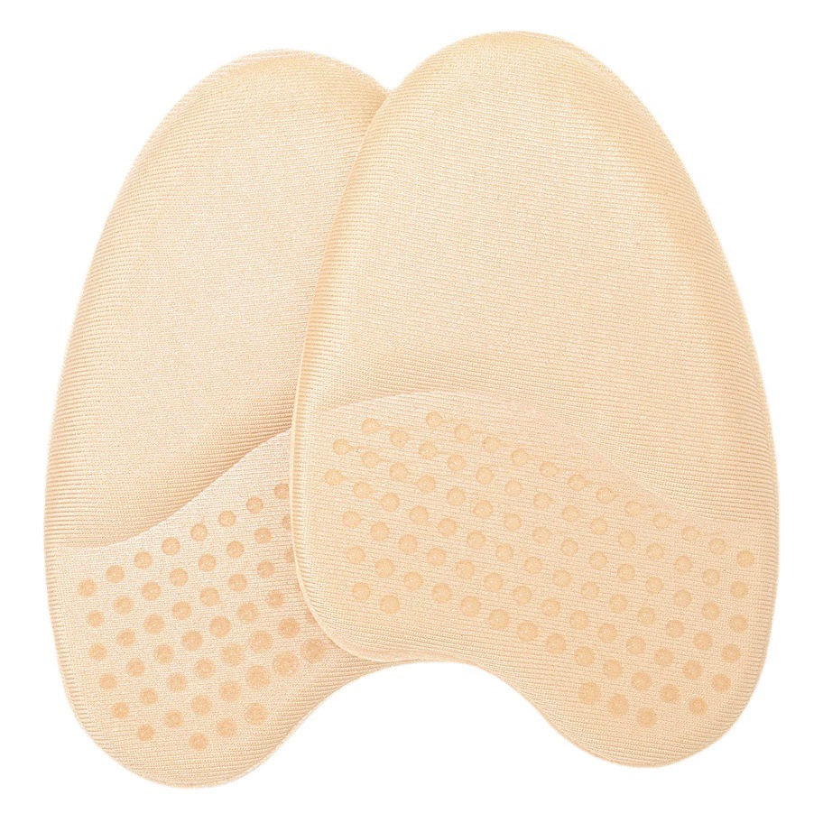 Туфли на высоком каблуке, нескользящий коврик, коврик половинного размера, Женская передняя часть стопы, силиконовый коврик для передней части стопы, противоболезненный, супер мягкая кожаная обувь, обувь, большая смена, Маленькая Весна и осень