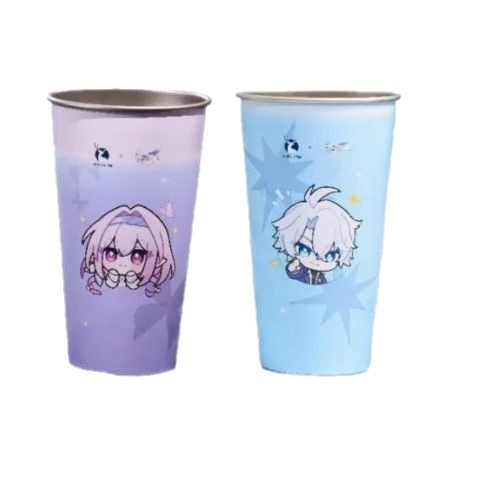 崩坏星穹铁道联名冷变杯白厄遐蝶不锈钢冷变杯水杯情侣杯|undefined