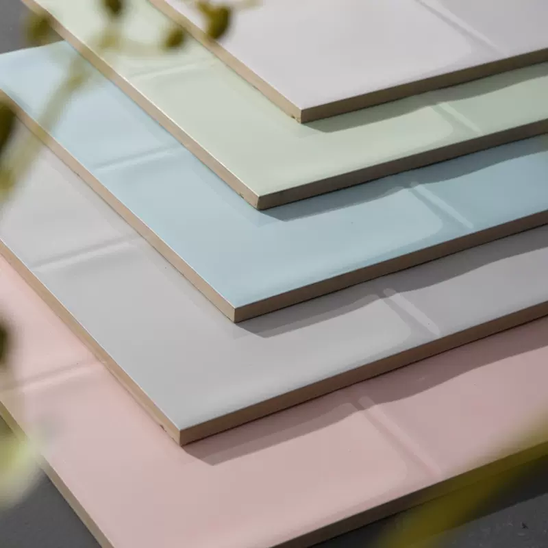 北欧马卡龙格子瓷砖300X600卫生间厨房墙面砖酒店厕所浴室釉面砖