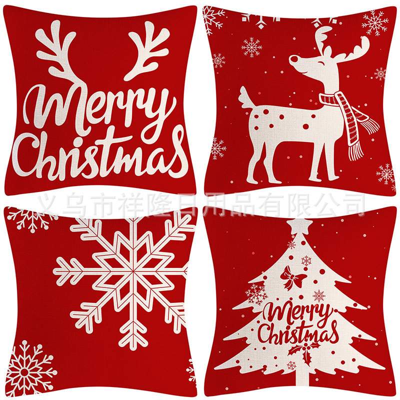 新しい人気クリスマスソファー抱き枕insクッションソファー客間クッション祝日装飾抱き枕カバー|undefined