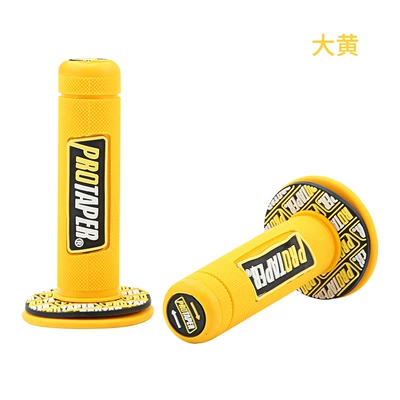 TAPER Handlebar Cover, Motorcycle Handle Cover - label-pro-color-handle-glue-color-rhubarb