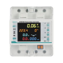 外貿家用電三相四線100A 智能塗鴉WiFi重合閘電表過流過載保護器