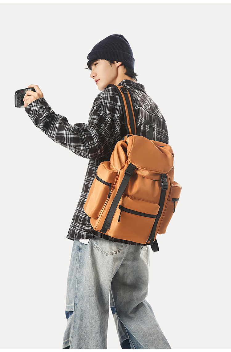 Sports Outdoor Mountaineering Large-capacity Hiking Bag, Personalized Couple's Workwear Backpack_voghion.com