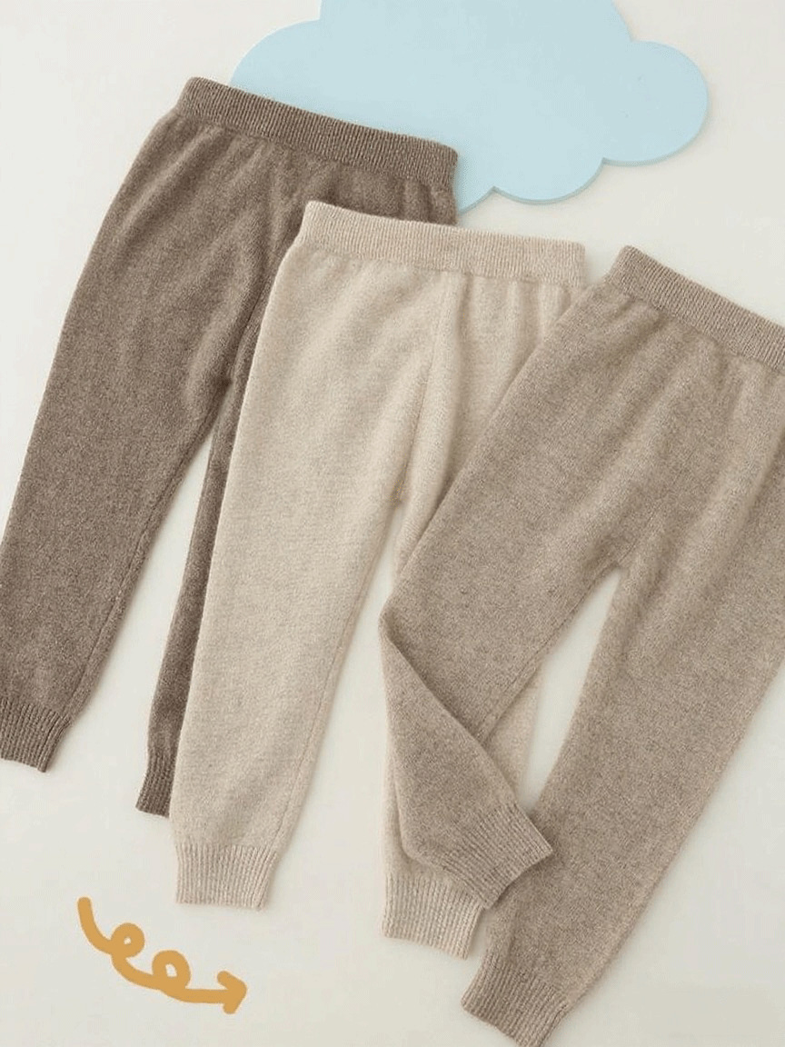 Leggings infantiles 2025 otoño y invierno nuevos niños y niñas calentamiento pantalones de punto pantalones infantiles ropa infantil niños pequeños