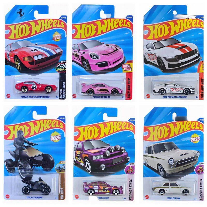 25L Hot Wheels C4982 Hot Alloy Sports Car Toy Ferrari Porsche Bugatti 2025L Car