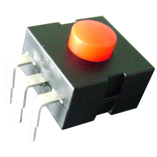 小型3位自锁开关ON ON OFF 三档按键开关12*12  3位按钮开关12x12