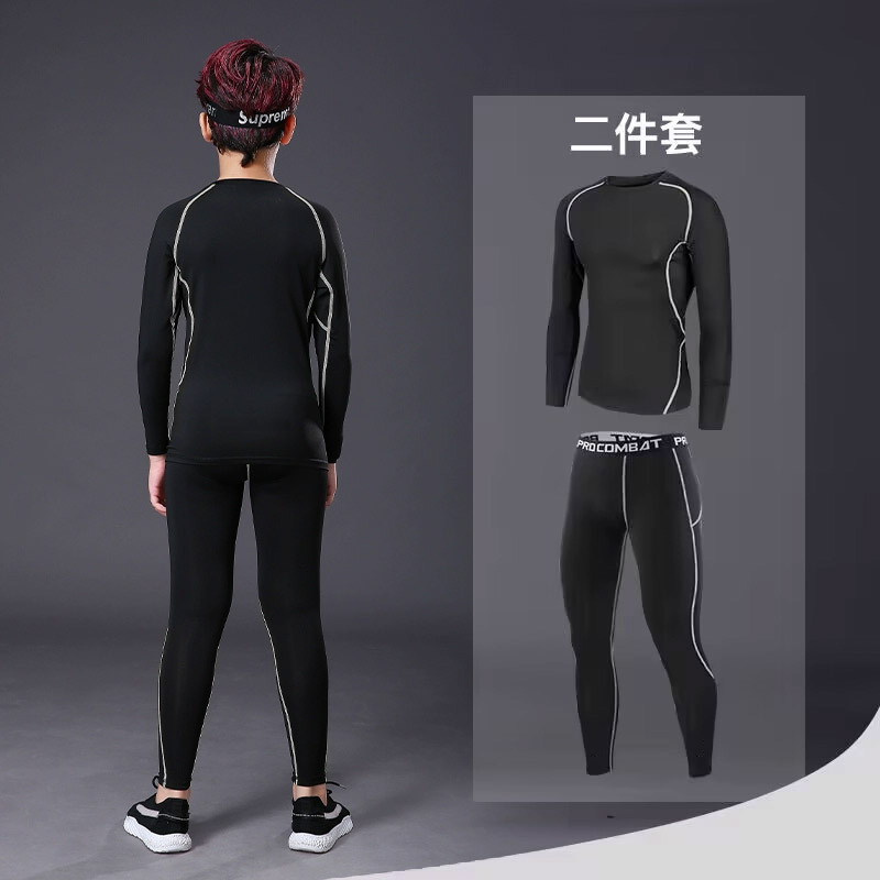 Gray line long sleeves + trousers