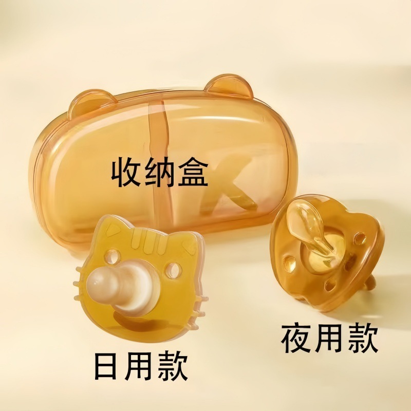 Baby Pacifier Wholesale Baby Full Silicone Nano Pacifier Teether Newborn Sleeping Artifact Pacifier