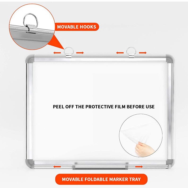 Pizarra de Doble Cara – Para Enseñanza Infantil, Oficina y Capacitación