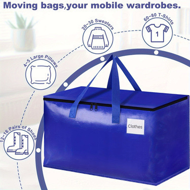 荷物梱包袋、折り畳み可能な大型引っ越し袋|undefined