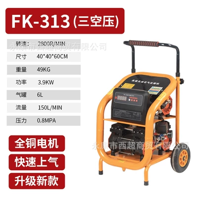 Hava kompressorları Small High Pressure Oil-Free Air - fk313-three-air-compressor-standard