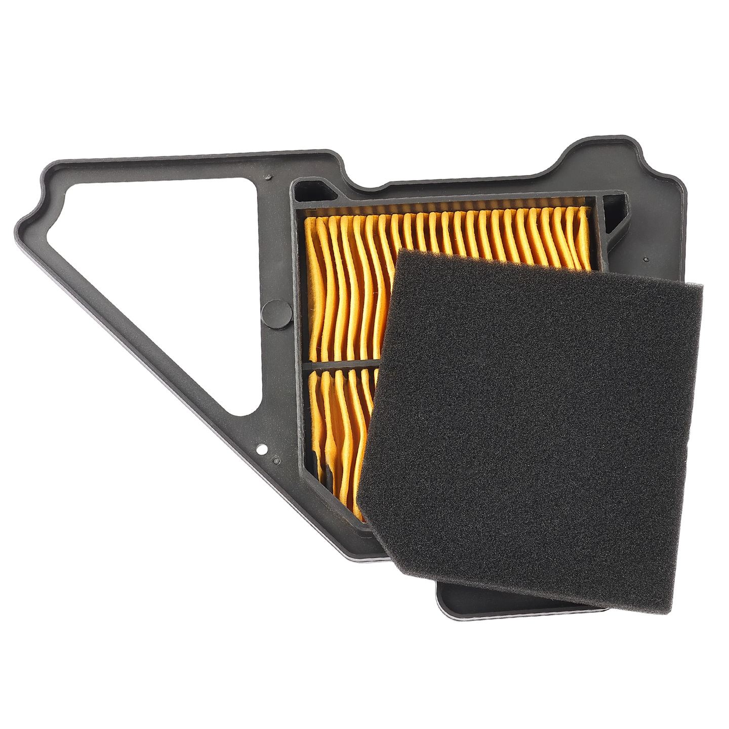 Filtro de aire compatible con Yamaha JYM125, elemento de filtro de aire Tianjian YBR, filtro Tianqi/Jun, filtro Tianxun.