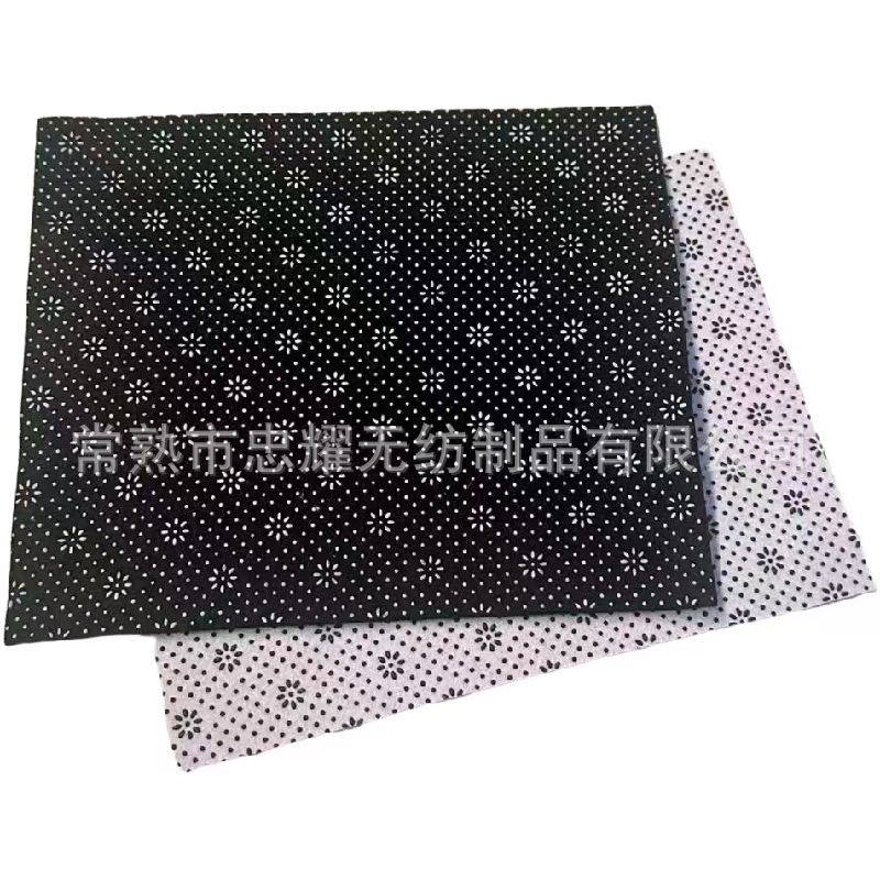 厂家批发家居地毯止滑针刺点塑无纺布地垫防滑滴塑毛毡布宠物窝