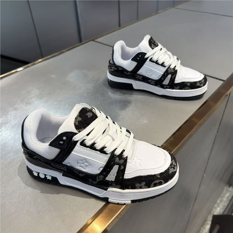 Men's Shoes 2026 Spring and Summer New Original Casual Shoes Soft-Soled Lightweight Sports Shoes Trendy Versatile Breathable Non-Slip Sneakers