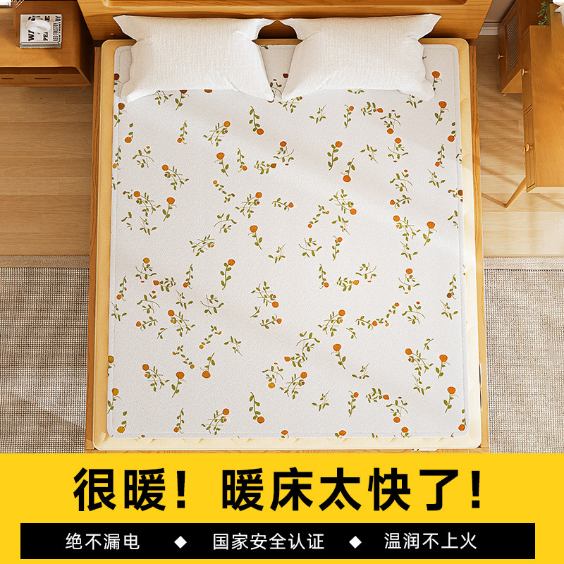新款电热毯双人双控可调温家用安全电褥子学生宿舍单人正品|undefined