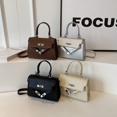 2024新款時尚網紅凱莉包mini小包包女潮百搭ins手提包單肩斜挎包