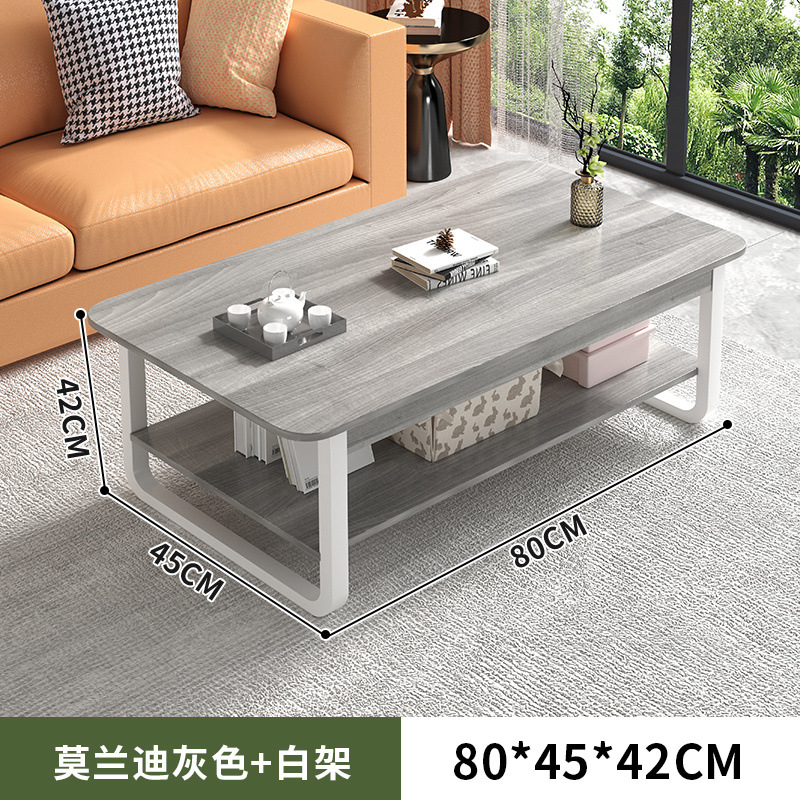 Mesa de té pequeña sala de estar simple simple mesa pequeña casa de sofá de lujo simple mesa creativa moderna mesa cuadrada