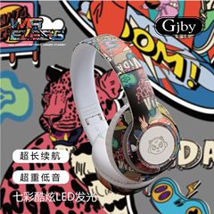 人気の国民的トレンドグラフィティワイヤレス Bluetooth ヘッドセットヘッドマウントノイズリダクションオールインクルーシブ耳携帯電話スポーツゲームヘッドセットユニバーサル