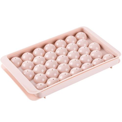 Homemade ice cube mold food-grade spherical ice tray with lid household frozen ice cube artifact creative ice box ice bag