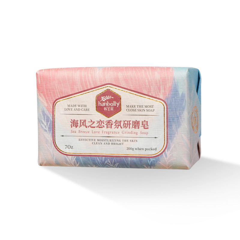 Han Baoli 200 グラム海風愛フレンチフレグランス粉砕石鹸新しいお土産と結婚式用品石鹸|undefined