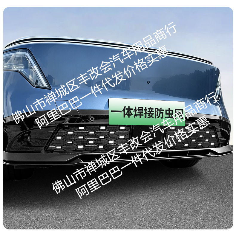 Suitable for Nissan Nx8 Integrated Welded Car Insect-Proof Net Front Grille Special Modified Decorative Strip Accessories