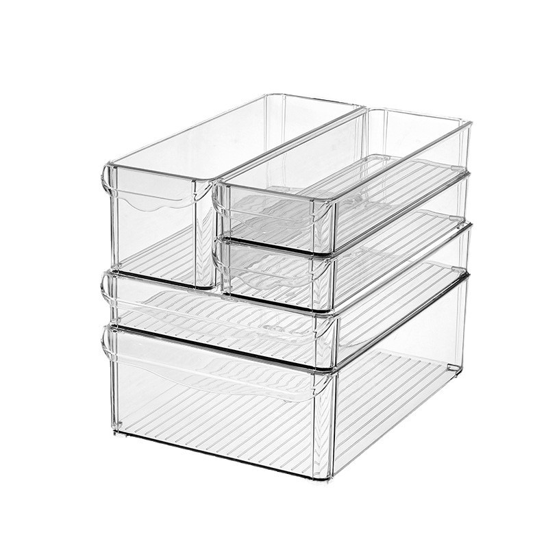 Caja de almacenamiento de refrigerador Caja de almacenamiento de refrigeración y refrigeración de cocina dividida multifuncional Caja de conservación de frutas y verduras para el hogar