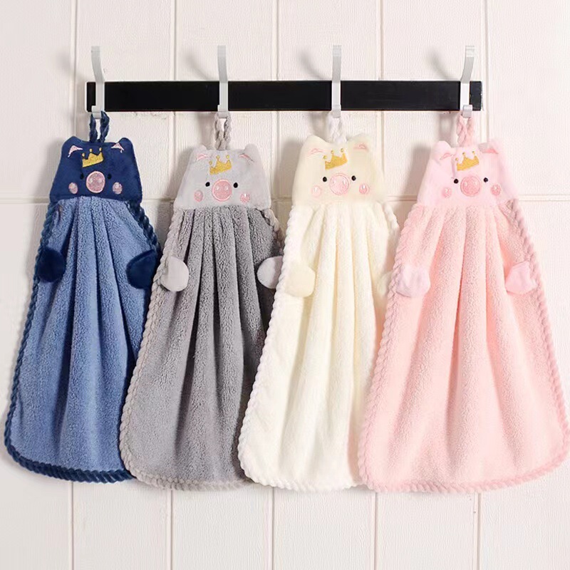 Cross-Border Supply Coral Velvet Hand Towels, Can Be Hung as Kitchen Rags, Children's Hand Towels, Absorbent, Quick-Drying Cross-Border Supply Coral Velvet Hand Towels, Can Be Hung as Kitchen Rags, Children's Hand Towels, Absorbent, Quick-Drying