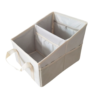 Cross-border Hot Sale Car Storage Car storage bag/box - off-white-253025cm