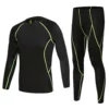 Black and green line