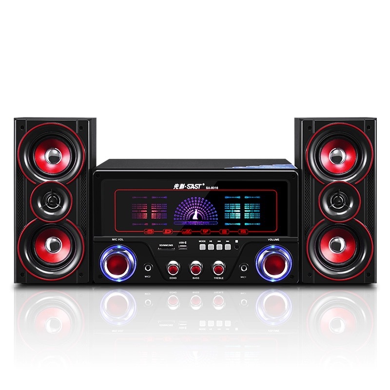 Xianke Home Computer Audio Home TV Bluetooth Altavoz de madera 2.1 Cine de escritorio hif Subwoofer al por mayor