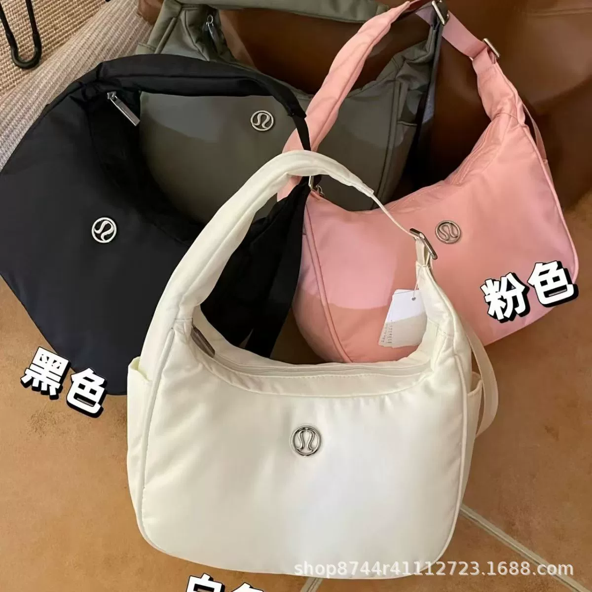 Сумка подмышка lululemon, водонепроницаемая сумка, ручная сумка через плечо, тренд сезона