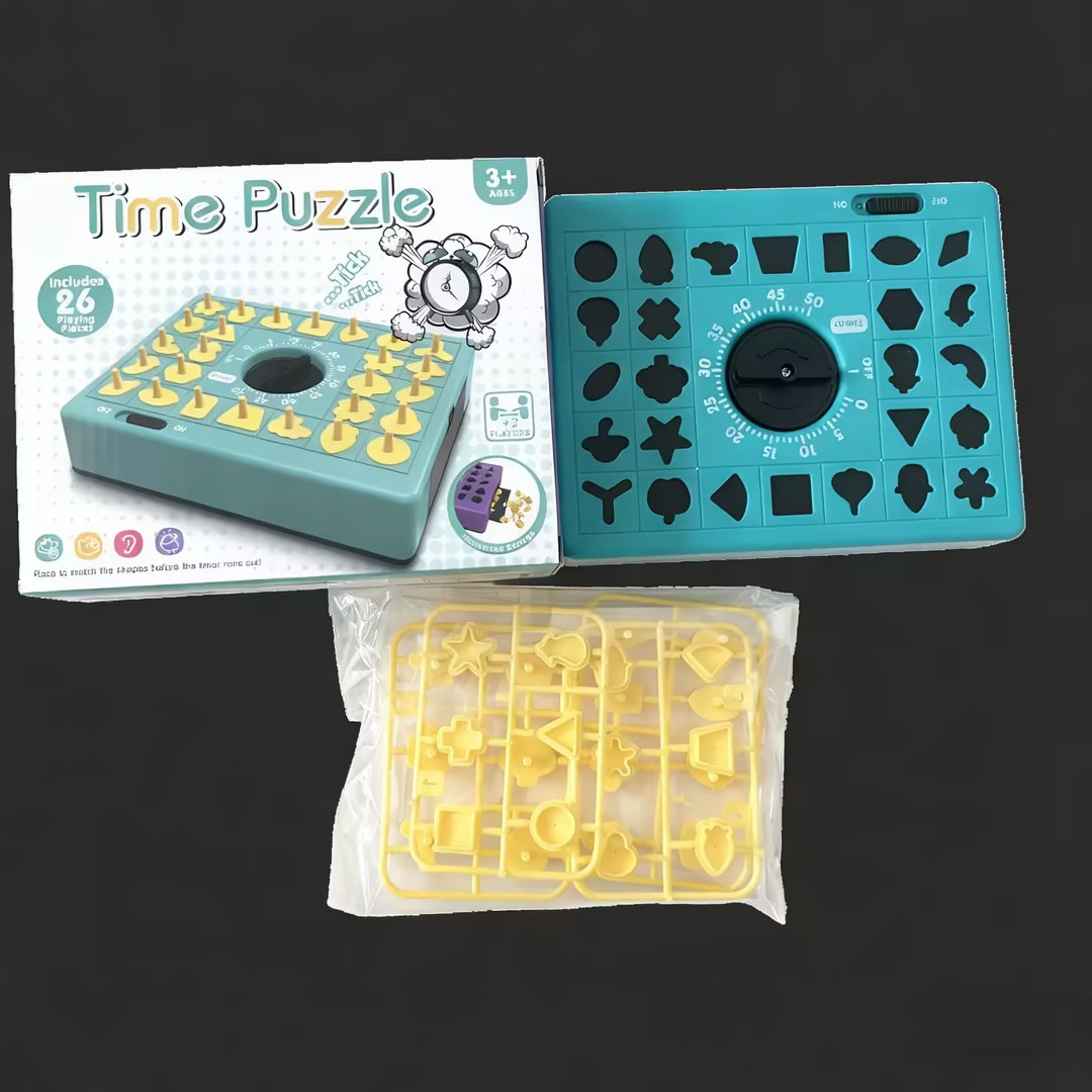 Amazon juegos infantiles de juegos de puzzle de tiempo pareja juegos de mesa de educación temprana juguetes de concentración interactivos para padres e hijos image 3