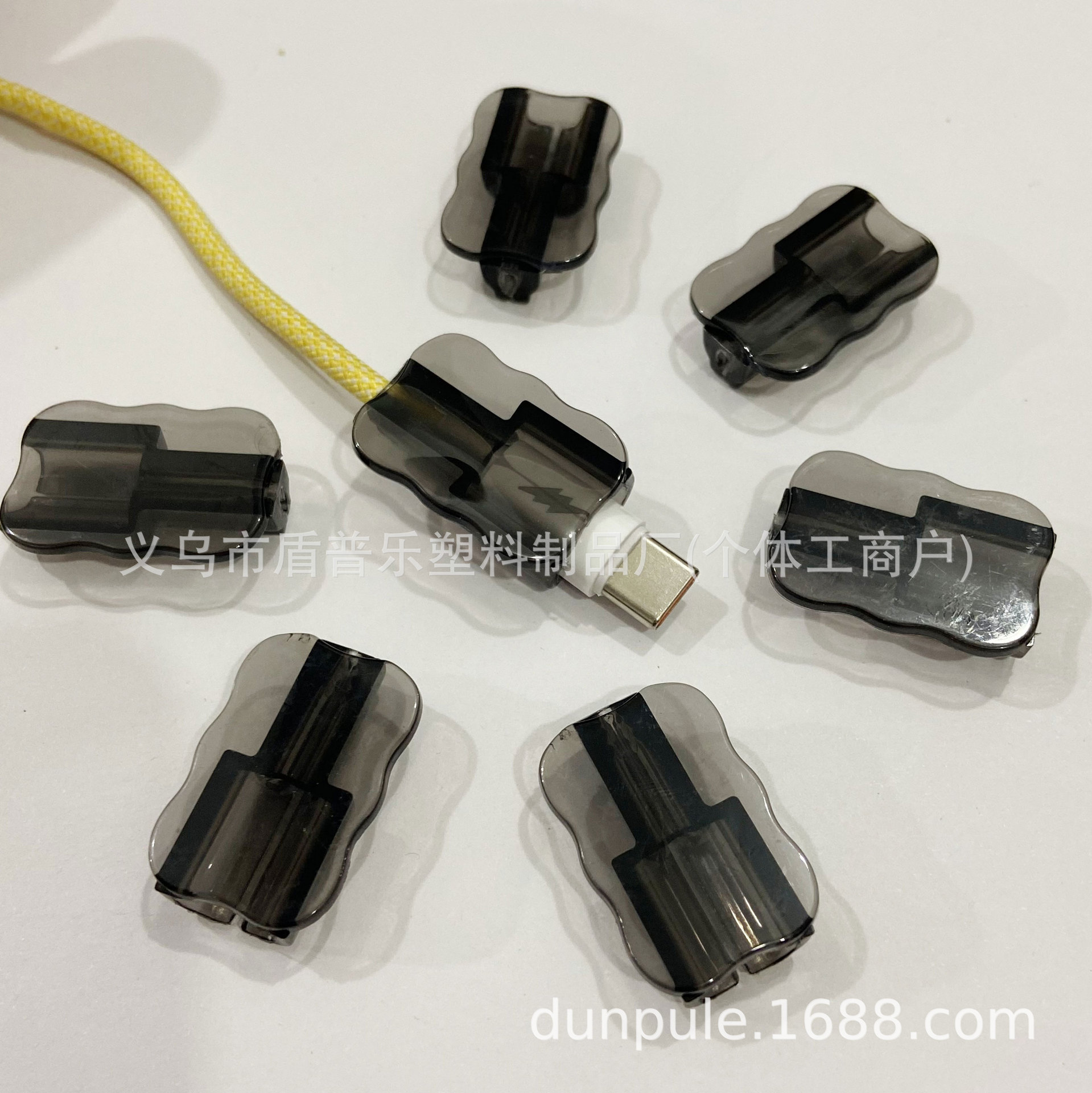 Fabricante al por mayor para Apple Android cargador cable de datos cubierta de cable picador de cable anti-ruptura cubierta de cabeza de carga