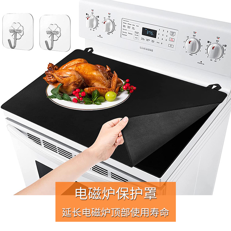 Cocina de inducción almohadilla protectora de goma ultrafina almohadilla de cocina de inducción multifuncional aislamiento almohadilla protectora almohadilla de cocina de inducción de goma