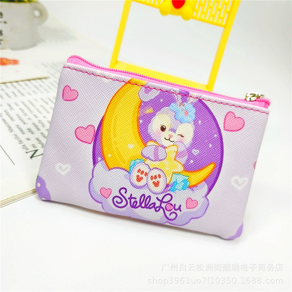 Bolso de la moneda de los niños de dibujos animados lindo niños y niñas monedero bolso de La Moneda bolso de la tarjeta de cremallera pequeña bolsa regalo del estudiante de la escuela primaria
