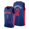 Pistons #2 Blue Heat Pressed
