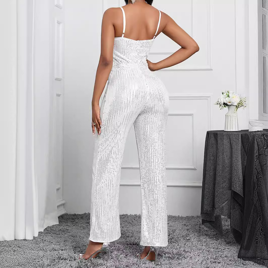 Estilo de diseño de nicho, comercio exterior europeo y americano, exclusivamente para tirantes de color sólido, mono, temperamento elegante