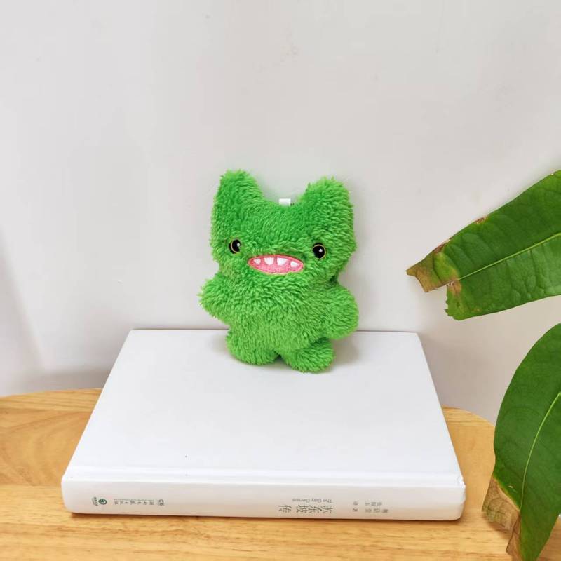 新品fuggler大牙齿萌牙怪兽挂件放克牙宝丑萌怪物公仔毛绒钥匙扣|undefined
