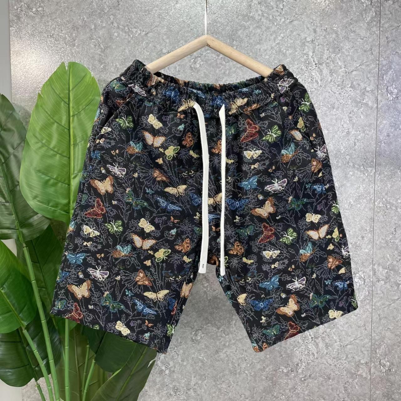 Men's Quick Drying Beach Surfing Shorts Stylish Printed Shorts_voghion.com