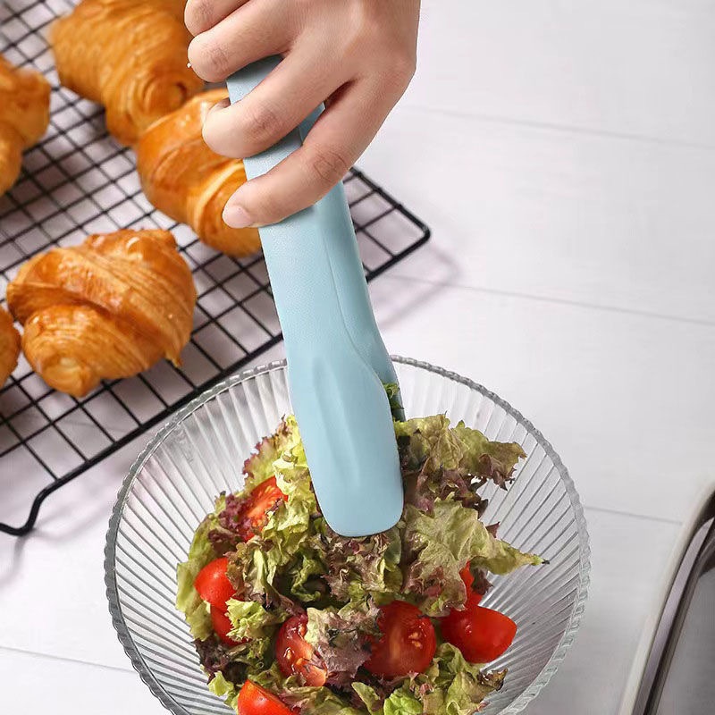 キッチン家庭用凉練菜プラスチック食品クリップ焼肉クリップステーキクリップ焼きパンクリップバイキングパーマ防止クリップ|undefined