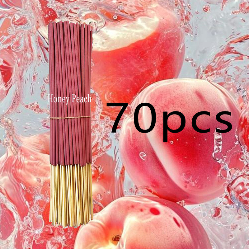 22cm水蜜桃香薰棒竹签线香熏香tk希音temu爆款可代贴标签一件代发|undefined