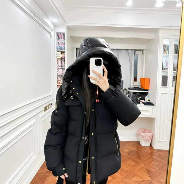 Scissor Down Jacket 34 Models Moose Down Jacket 3Q Golden Scissor Couple's Jacket Winter Thickened Warm