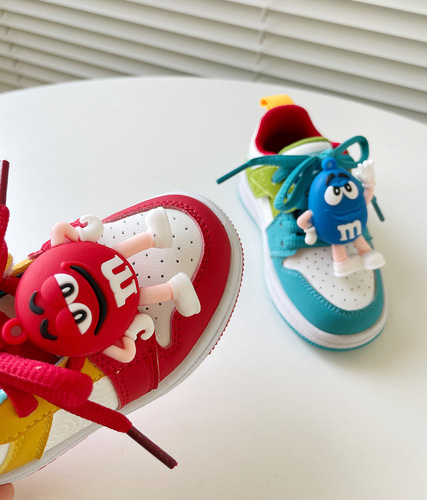{15-25 size} baby sneakers, spring and autumn baby girl toddler shoes, soft-soled children's shoes, one-year-old baby boy's sneakers