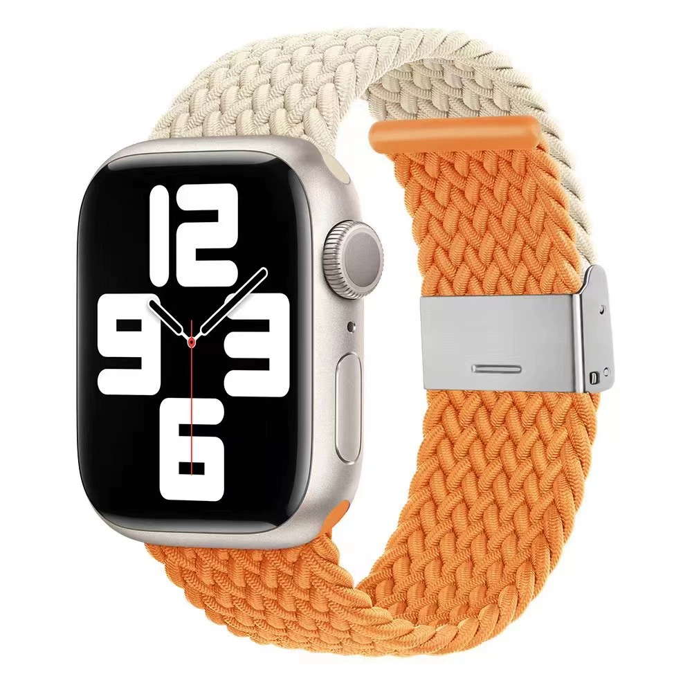 Применяемый ремешок для Apple Watch Apple Watch9/8/7/6/5 Пинселлинг тканый пряжка 49/45/44 ремешок на запястье