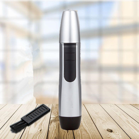 Nose hair trimmer round head to shave nose hair