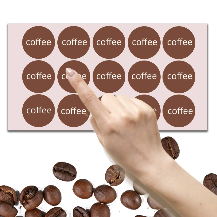 Очищающие наклейки с ароматом кофе втирание аромата внешняя упаковка наклейки с ароматом очищающие наклейки с ароматом сенсорные наклейки с ароматом