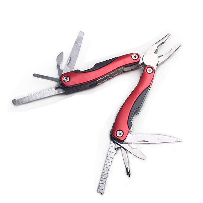 供应中号户外多功能刀钳 铝柄AA2多用途折叠钳子