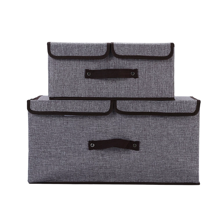 Cloth, storage box, folding big toy, underwear, cotton and linen